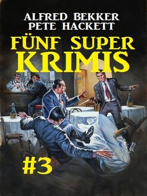 cover image of Fünf Super Krimis #3